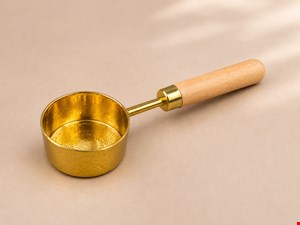 قاشق ادويه دسته بامبو